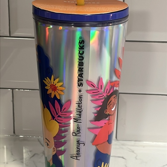 Starbucks | New Ananya Rao-Middleton 24oz cold cup Collaboration 2024 - Picture 8 of 8
